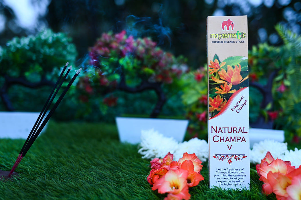 Mayasmatic Assorted Incense Sticks Pack of 5 | Floral Fragrance Agarbatti | Rose | Jasmine | Lavender | Champa | Mogra | Daily Use for Pooja
