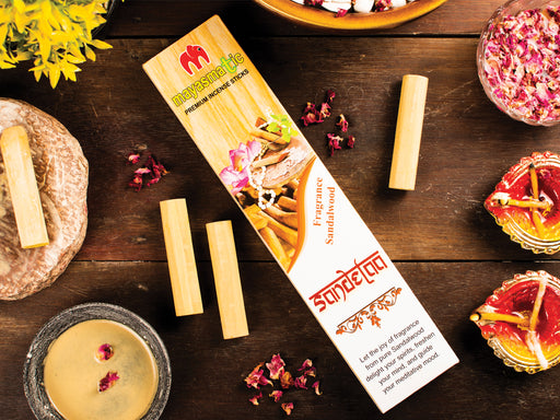 Mayasmatic Sandelaa Economy Box Incense Dhoop Sticks Astami Pooja Store SMJ Venture Kolkata_1