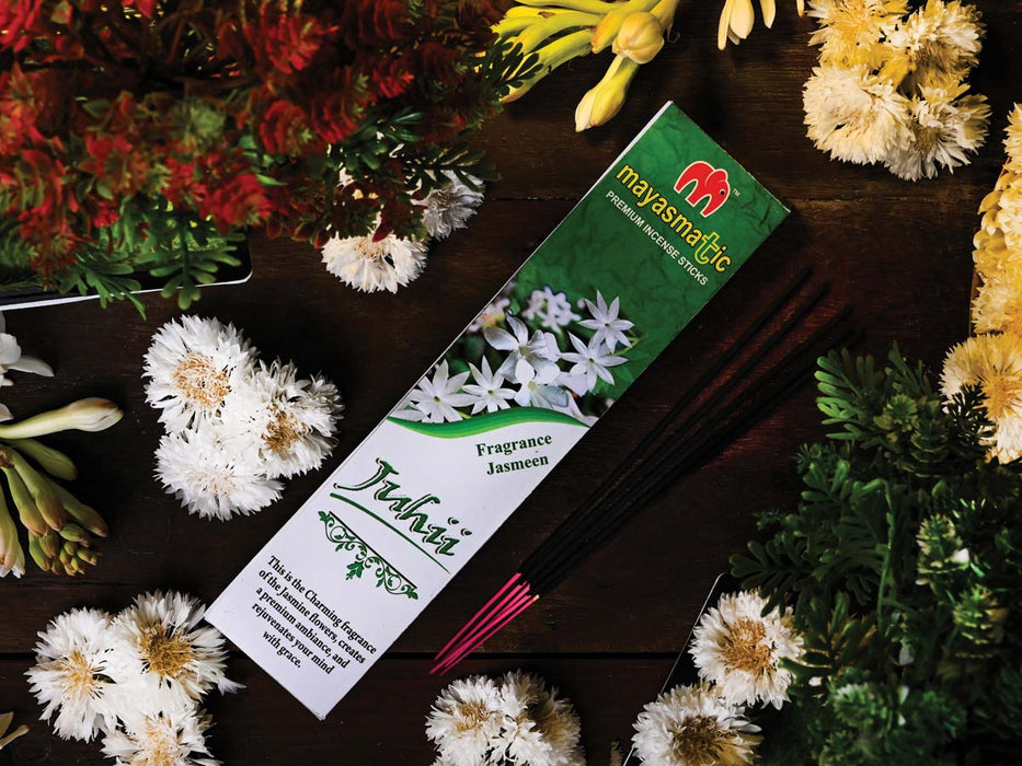 Mayasmatic Assorted Incense Sticks Pack of 5 | Floral Fragrance Agarbatti | Rose | Jasmine | Lavender | Champa | Mogra | Daily Use for Pooja